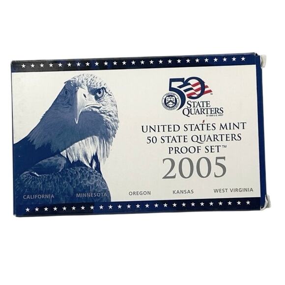 2005 US Mint State Quarters Proof Set Holiday Collector Edition - Picture 3 of 8